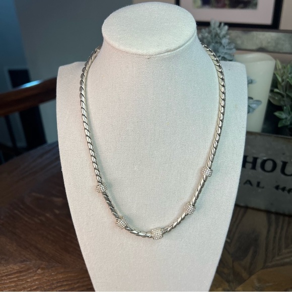 Brighton Meridian Silver Necklace - Picture 2 of 5